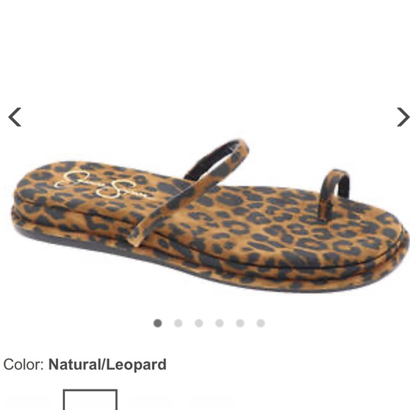 Leopard print sandal by Jessica Simpson size 6M - Picture 3 of 7
